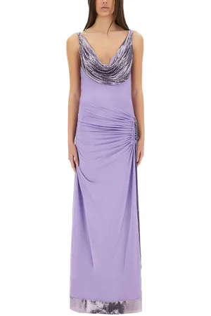 Paco rabanne Long Dress With Drape