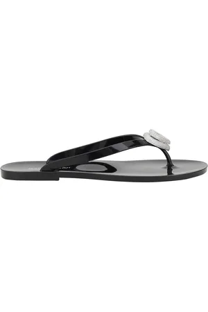 Mach & Mach Flip-flop Sandals With Double Heart