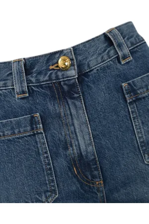 Elisabetta Franchi Regular Palazzo Jeans