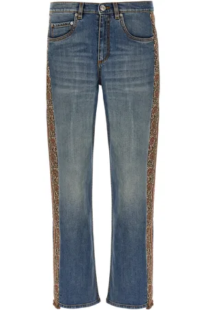 Etro Decorative Band Jeans