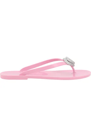 Mach & Mach Flip-flop Sandals With Double Heart