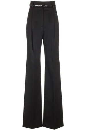 Max Mara Pleat Detailed Straight Leg Trousers