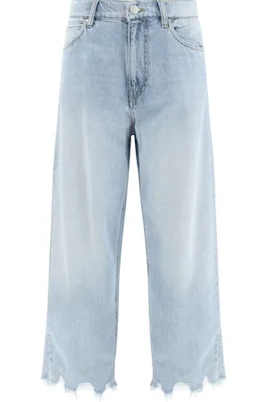 Pinko Ripped Hem Jeans