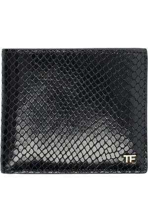 Tom Ford Printed Python Classic Bifold Wallet