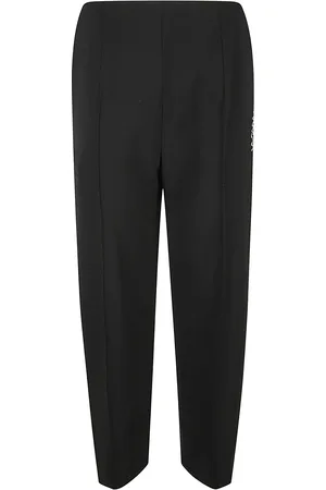 Marni Side Zip Plain Cropped Trousers