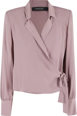 FEDERICA TOSI Incrociata Crepe De Chine