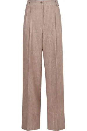 HERNO Linen And Cotton Trousers
