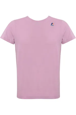 K-Way Cotton T-shirt With Logo