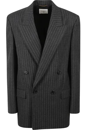 Saint Laurent Pinstripe Double-breasted Blazer