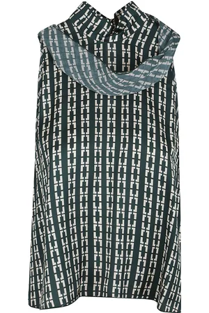 FORTE FORTE Forte_Forte chaonette Print Ecoviscose Satin Top