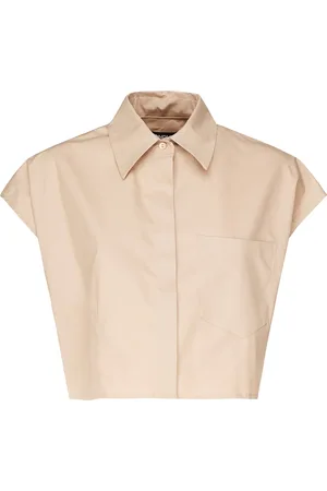 Dondup Poplin Cropped Shirt