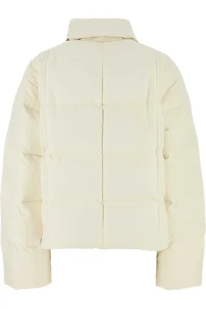 Jil Sander Ivory Polyester Down Jacket