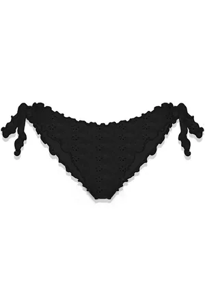 MC2 SAINT BARTH Ruched-detail Stretched Bikini Bottoms
