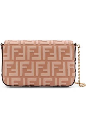 Fendi Ff Diamonds Chain-linked Wallet
