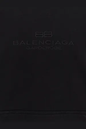 Balenciaga Oversize Hooded Sweatshirt