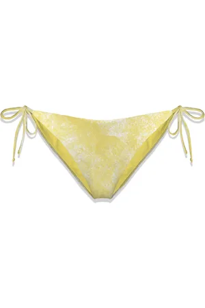 MC2 SAINT BARTH Graphic Printed Side-tied Bikini Briefs
