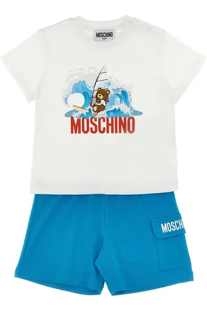 Moschino Teddy T-shirt + Bermuda Suits