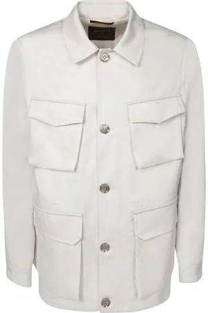 MOORER Beige Field Jacket