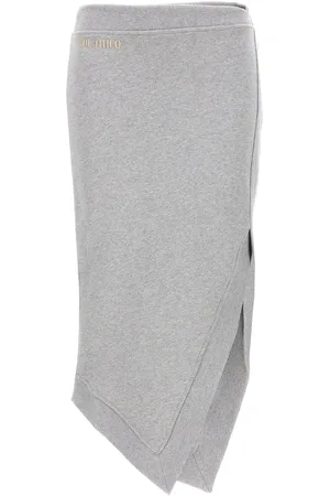 The Attico Asymmetrical Midi Skirt