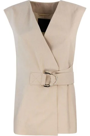 Liu Jo V-neck Belted Vest