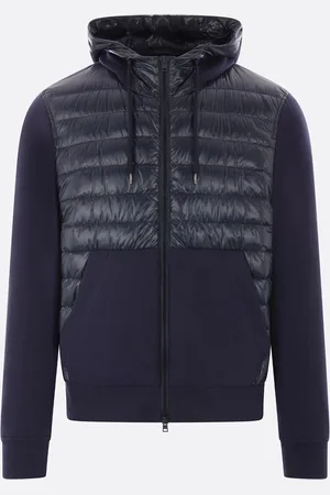 HERNO Jersey And Ultralight Nylon Down Jacket