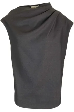 Loulou Studio Draped Blouse