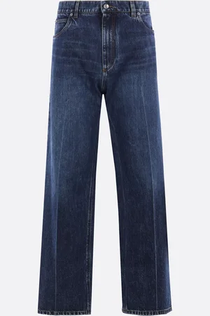 Dolce & Gabbana Dg Embroidered Denim Oversize Jeans