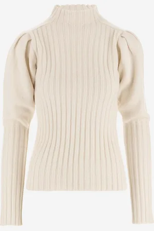 Chloé Cashmere Sweater With Balloon Sleeves
