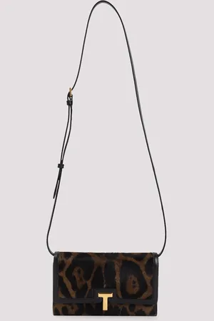 Tom Ford Leopard Wallet On Strap