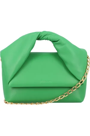 J.W.Anderson J. W. Anderson Twister Green Leather Bag