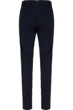 Incotex Midnight Blue Stretch Cotton Pant