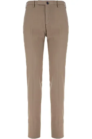 Incotex Cappuccino Stretch Cotton Pant