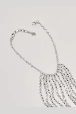 Emporio Armani Girocollo Boules Con Frange Sfumate Necklace