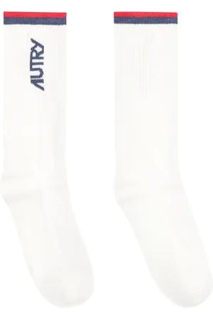 Autry Logo Cotton Blend Socks