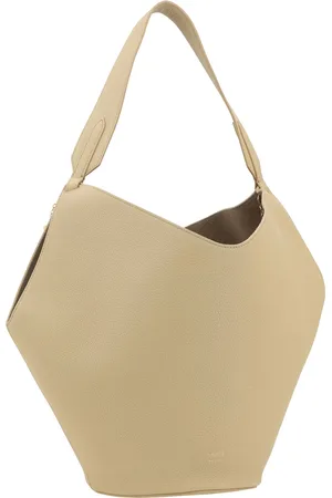 Khaite Lotus Small Leather Shoulder Bag