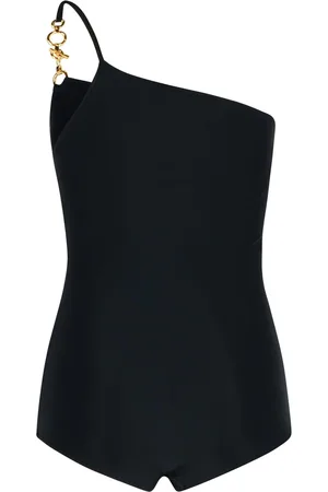 Lanvin Black Swimsuit In Polyamide Blend