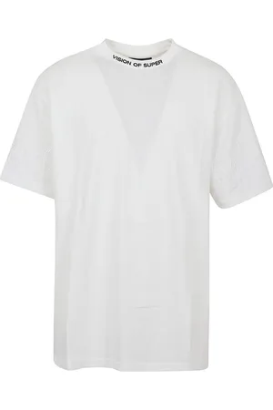 Vision Of Super Tshirt With Embroidered Flames