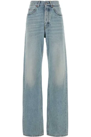 Saint Laurent Denim Wide-leg Jeans