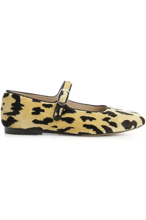 Le Monde Beryl Bevilacqua Leopard Print Mary Jane