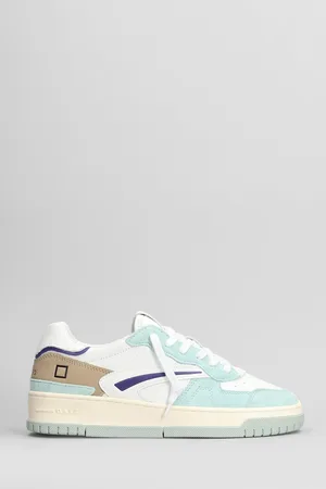 D.A.T.E. D. A.T. E. Torneo Pure Colored Sneakers In Suede And Leather