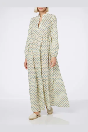 MC2 SAINT BARTH Woman Cotton Voile Maxi Dress Nadja