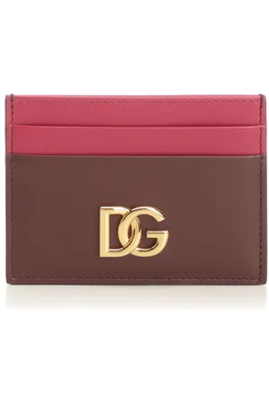 Dolce & Gabbana Leather Card Holder With Logo