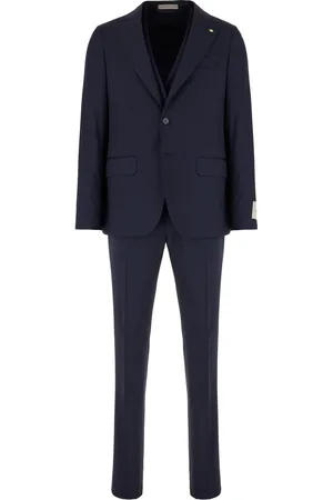 corneliani Navy Wool Suit