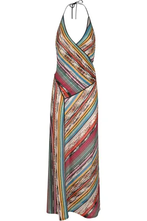 Missoni Halter Neck Stripe Dress