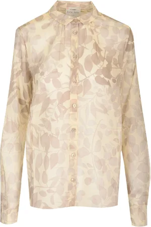 FORTE FORTE Forte_Forte nuages Fleuris Print Shirt