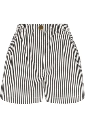 Sportmax Printed Cotton Shorts