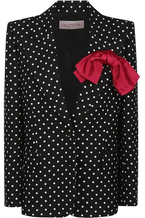 VALENTINO Giacca Monopetto Pattern Supergran Pois Medio Plusdepois