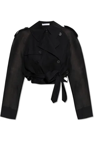 Helmut Lang Cropped Trench Coat
