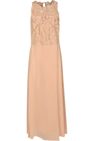 FORTE FORTE Forte_Forte Floral Sleeveless Long Dress