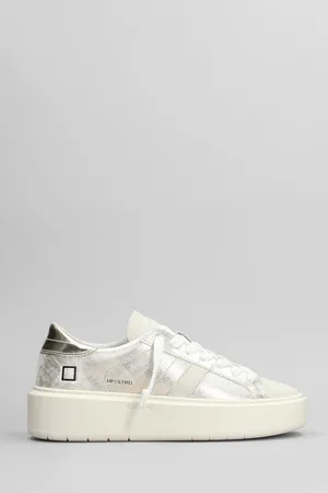 D.A.T.E. D. A.T. E. Hill Low Platform Sneakers In Suede And Leather